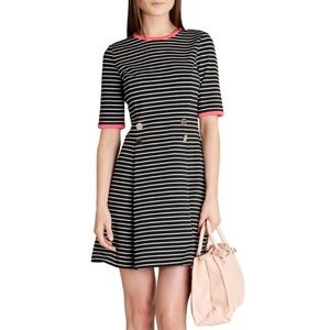 Ted Baker Alexina Striped Skater Dress